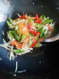 韭黄炒猪腰的做法步骤6